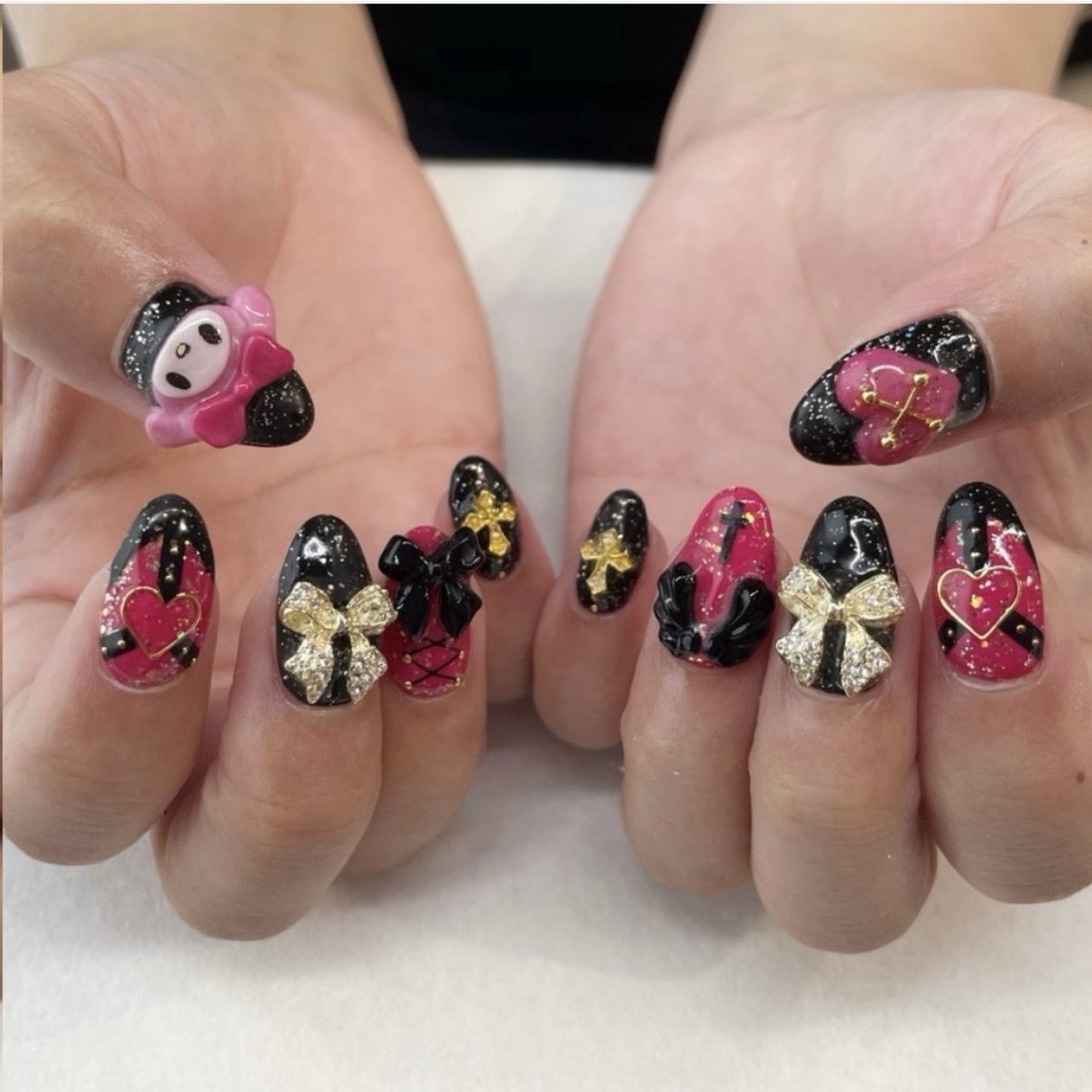 オールシーズン/女子会/推し活/ハンド/ハート - meimomo0821のネイル