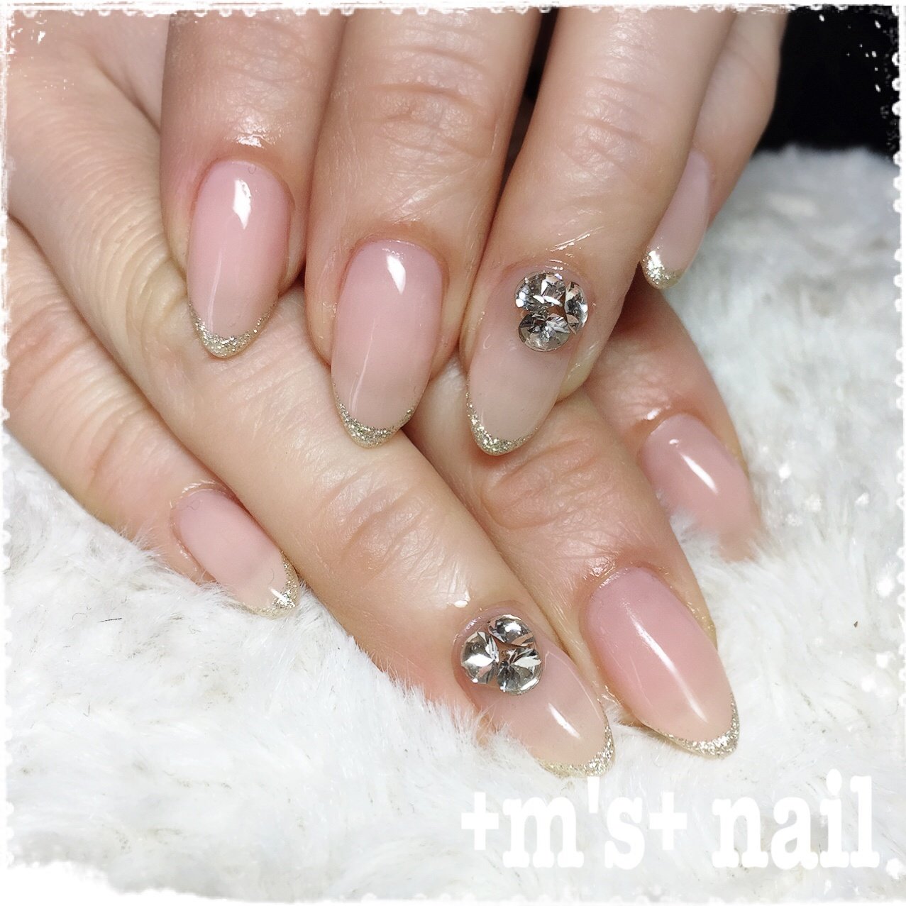 オールシーズン オフィス デート 女子会 ハンド M S Nailのネイルデザイン No ネイルブック