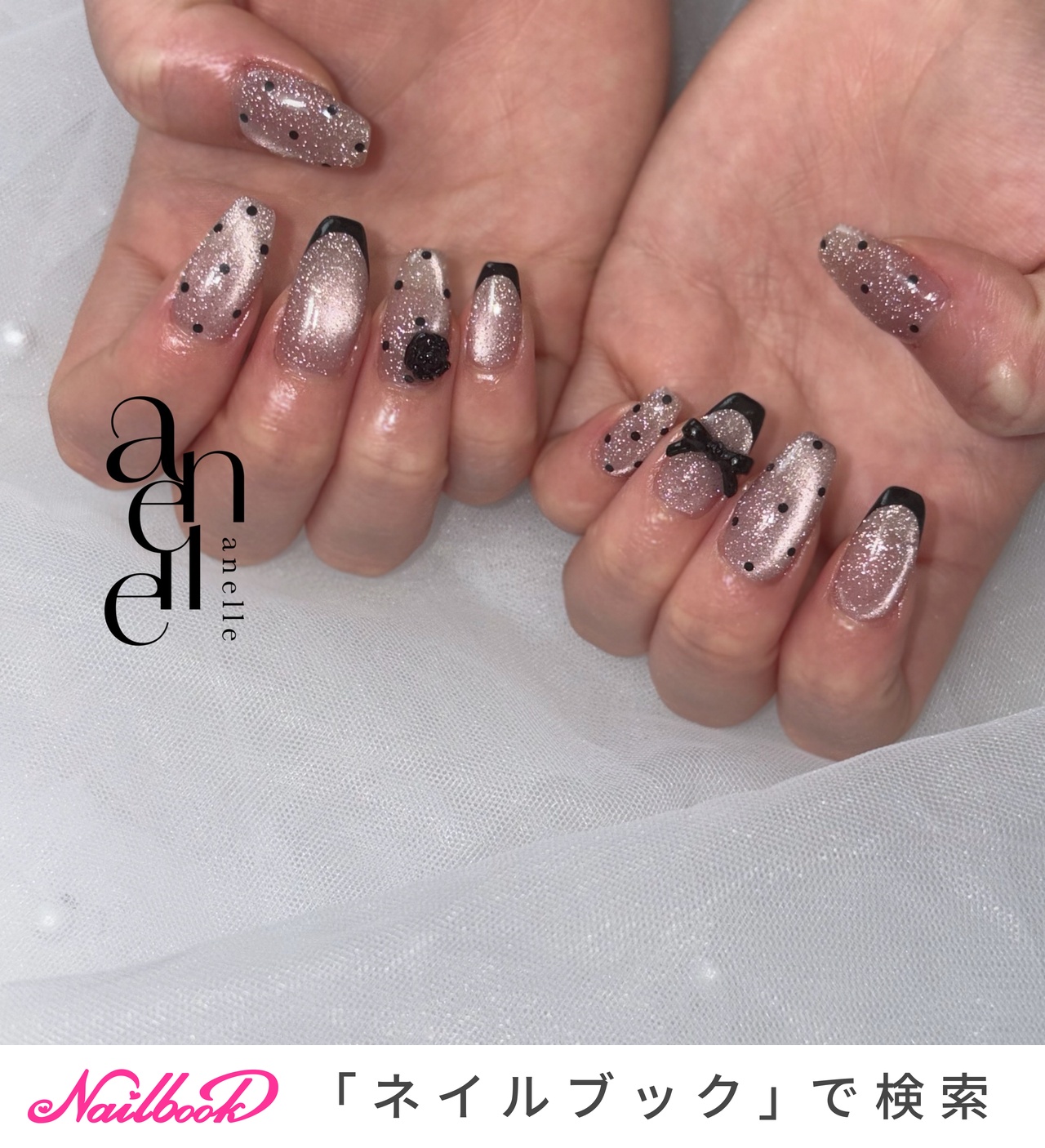 人気順｜ドット(水玉)/バラのネイルのネイルデザイン｜ネイルブック