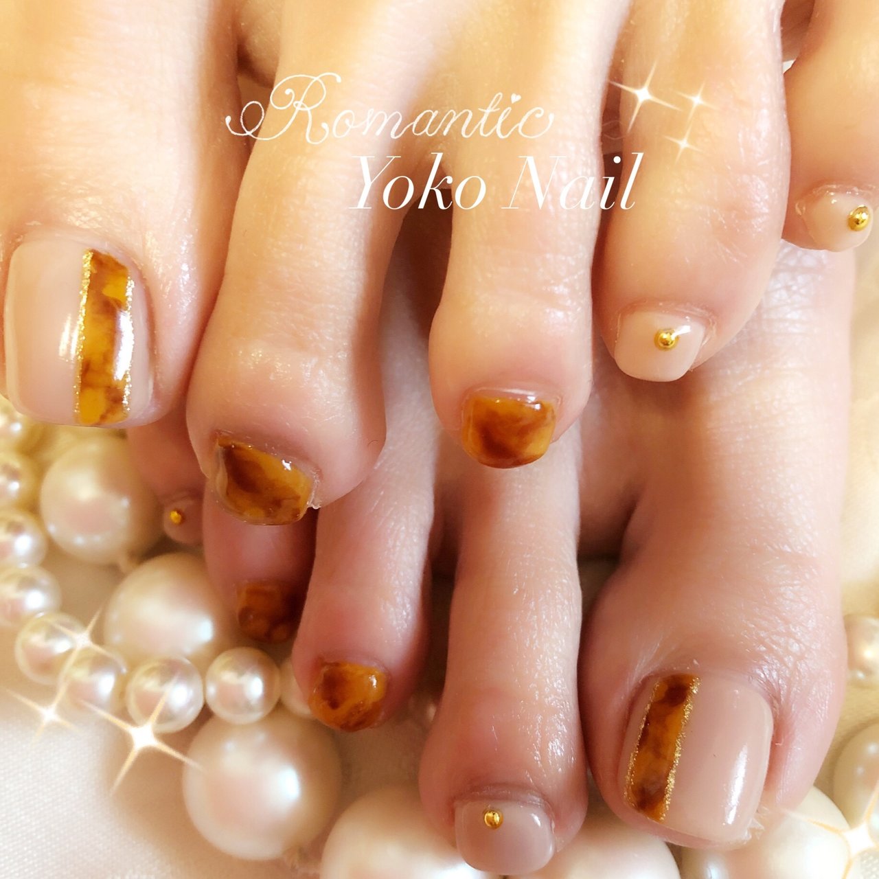 秋 冬 旅行 デート フット Yoko Nailのネイルデザイン No ネイルブック