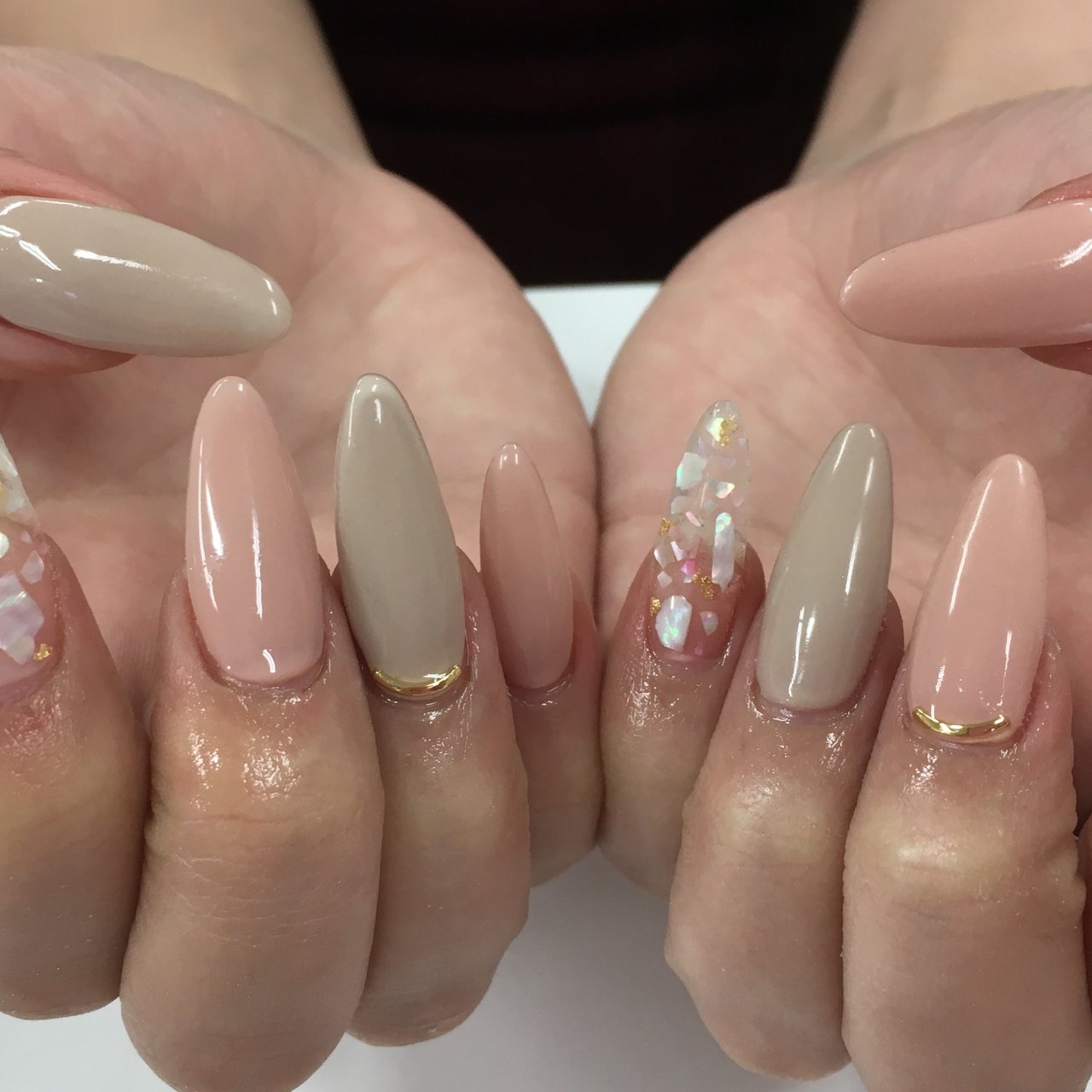オールシーズン ハンド シンプル ワンカラー ロング Honoka Nailのネイルデザイン No ネイルブック