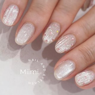 オーダーネイルチップNo.56 ガラス ラメ バカラネイル オーダーネイルチップNo.56 ガラス ラメ バカラネイル