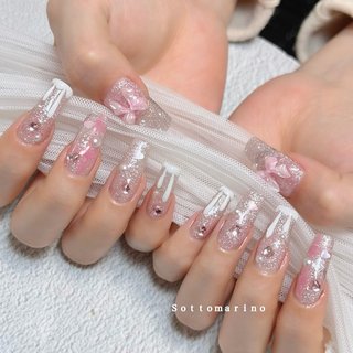 スーパーロングのネイルデザイン｜ネイルブック