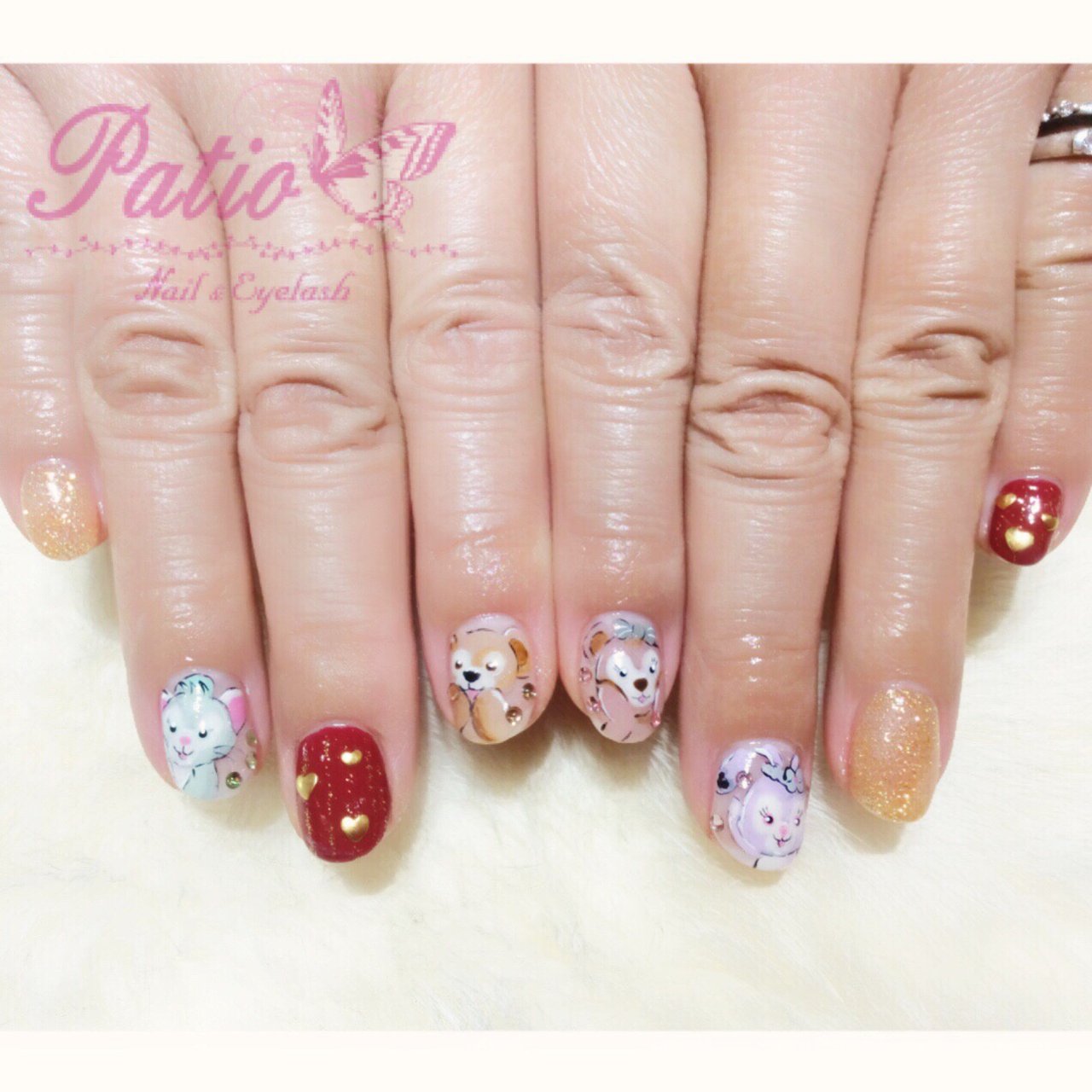 オールシーズン バレンタイン リゾート デート ハンド パティオネイル アイラッシュ北浦和のネイルデザイン No ネイルブック