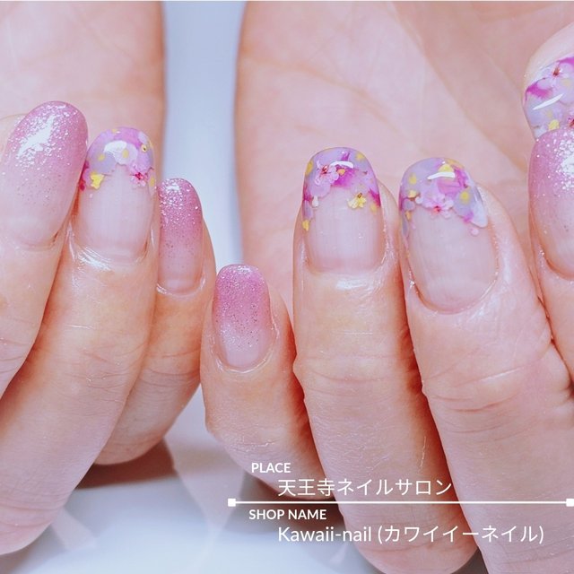 2026最新】早春の気配をキャッチして♡春色ニュアンスネイル|人気