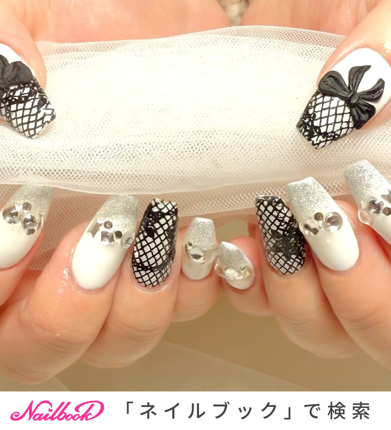 2026年】新着順｜3D/レースのネイルデザイン｜ネイルブック