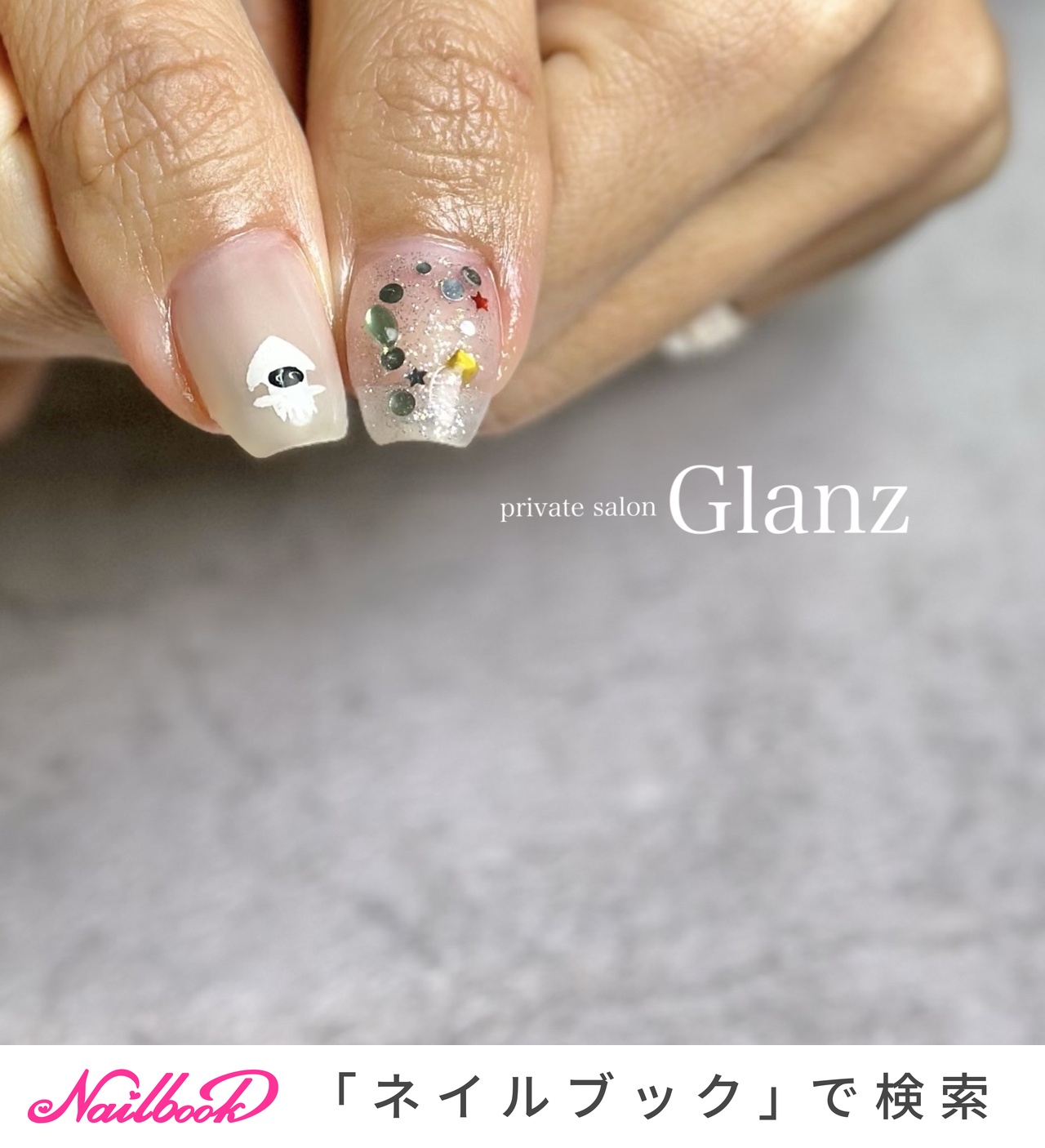 マリオネイルのネイルデザイン｜ネイルブック