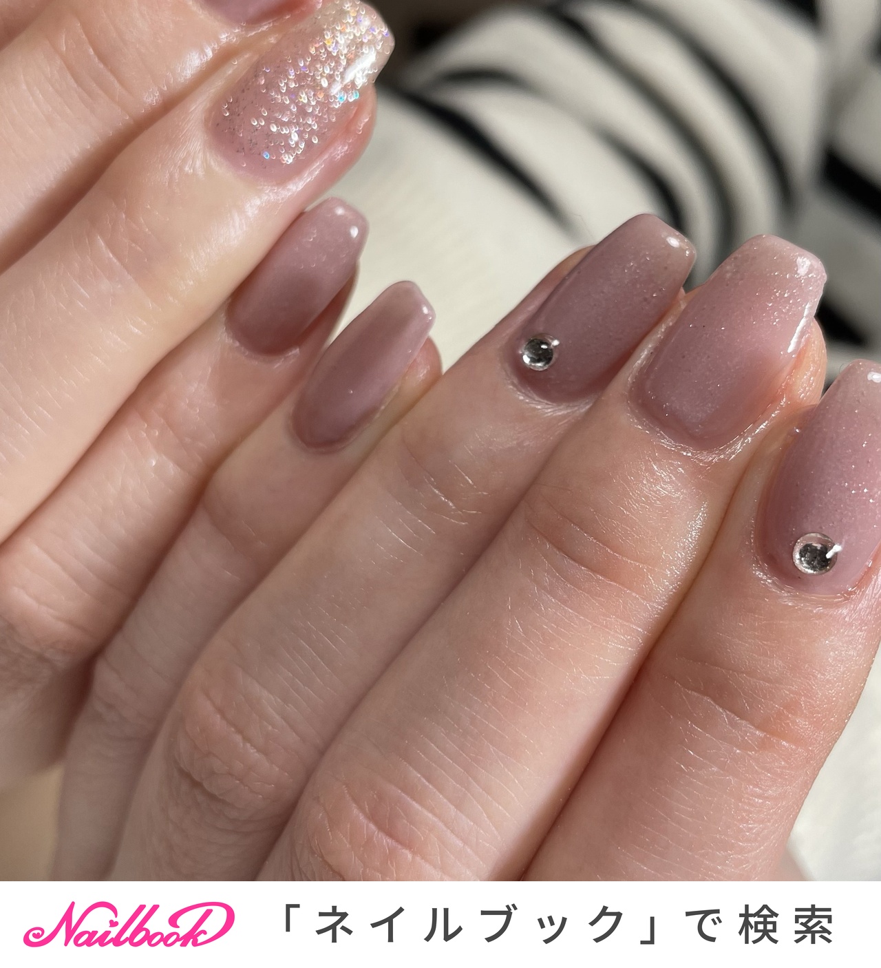 オールシーズン/ハンド/ミディアム/スクエアオフ/ピンク - Petit house