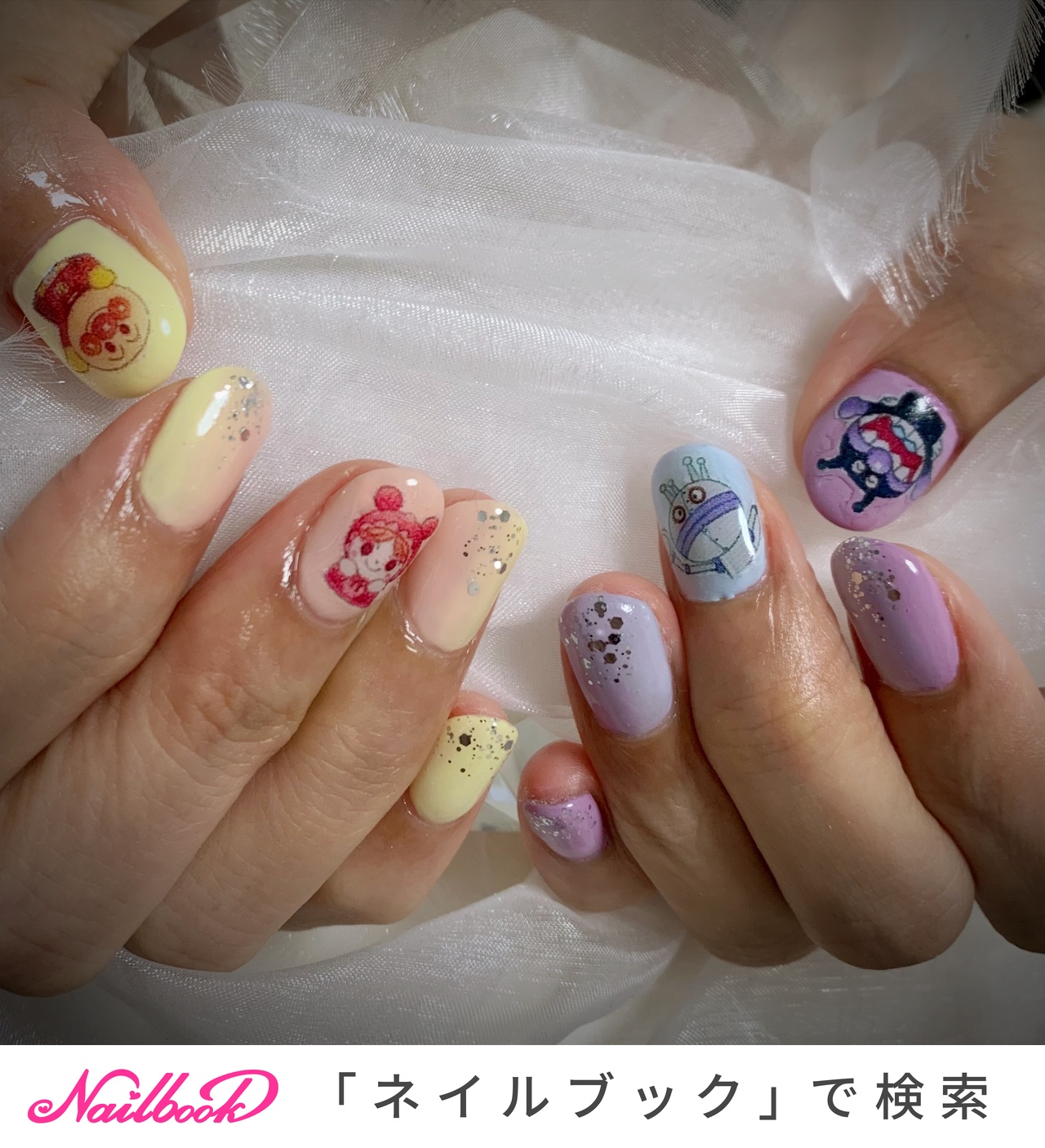 赤ちゃんマンのネイルデザイン｜ネイルブック