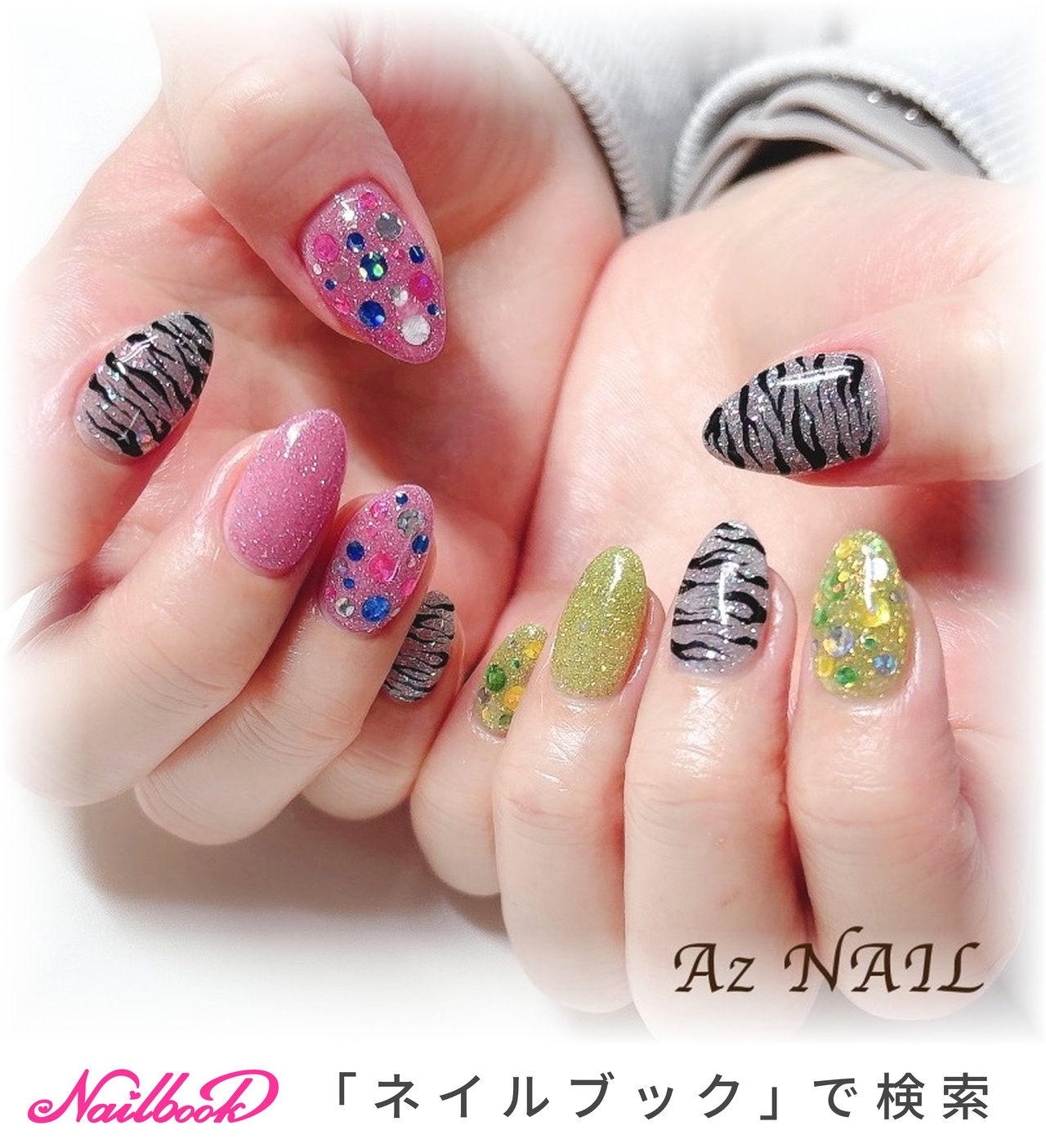 リゾート/ライブ/パーティー/推し活/ハンド - Az NAIL ゆき＊のネイル