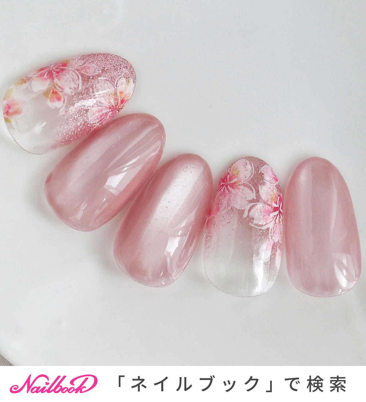 春/卒業式/入学式/ハンド/フラワー - shushu nailのネイルデザイン[No