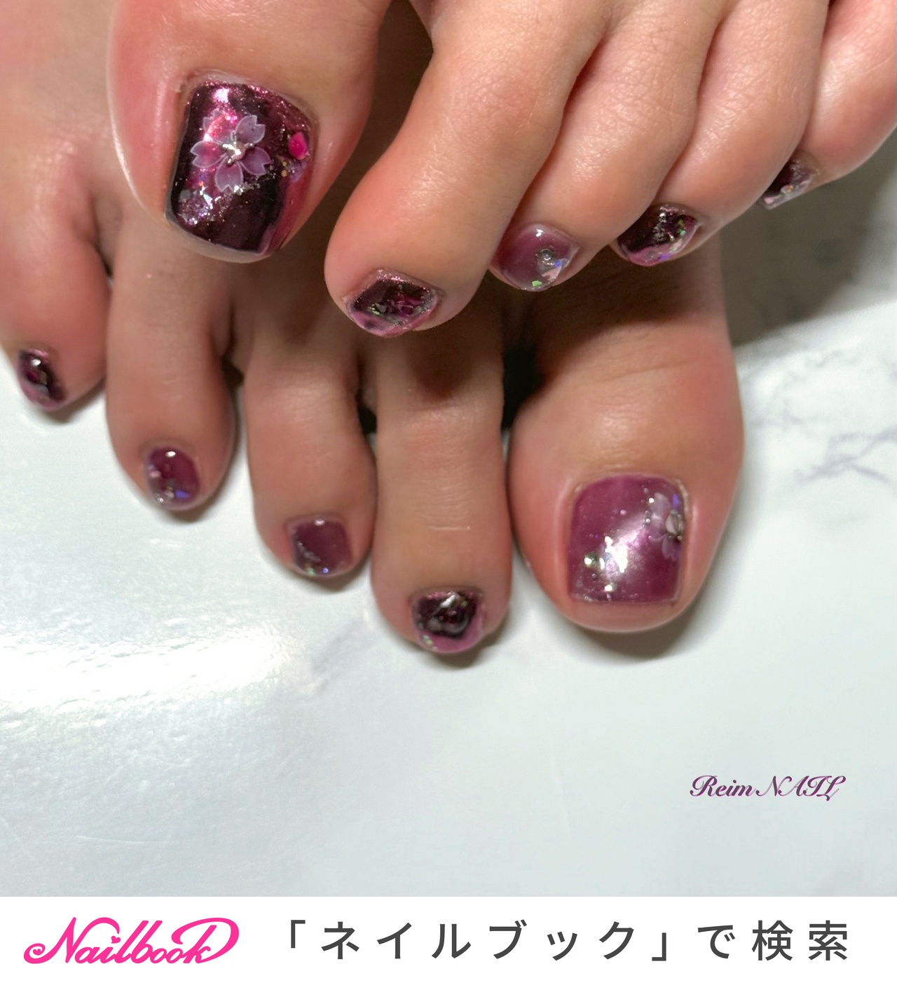 2026年】新着順｜フット/ミラー/大人のネイルデザイン｜ネイルブック