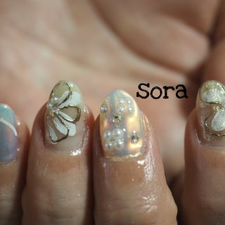 ハンド/ハート/ピンク/ジェルネイル/ネイルチップ - そらみのネイル