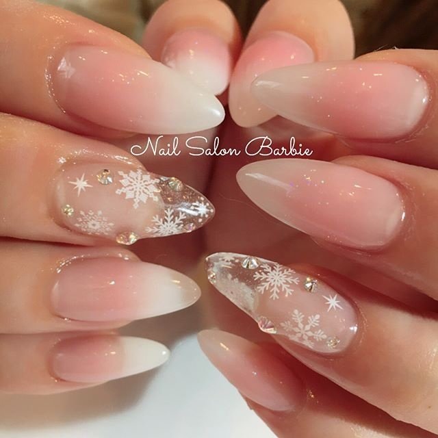 冬 オールシーズン オフィス ハンド シンプル Nailsalon Barbie1101のネイルデザイン No ネイルブック