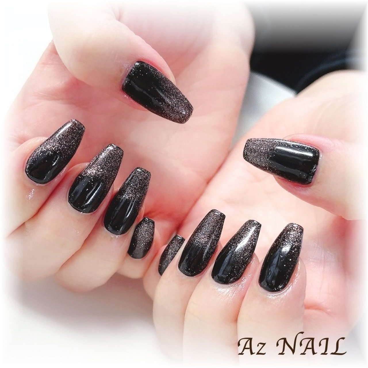 手が綺麗に見えるネイル/オールシーズン/ライブ/推し活/ハンド - Az