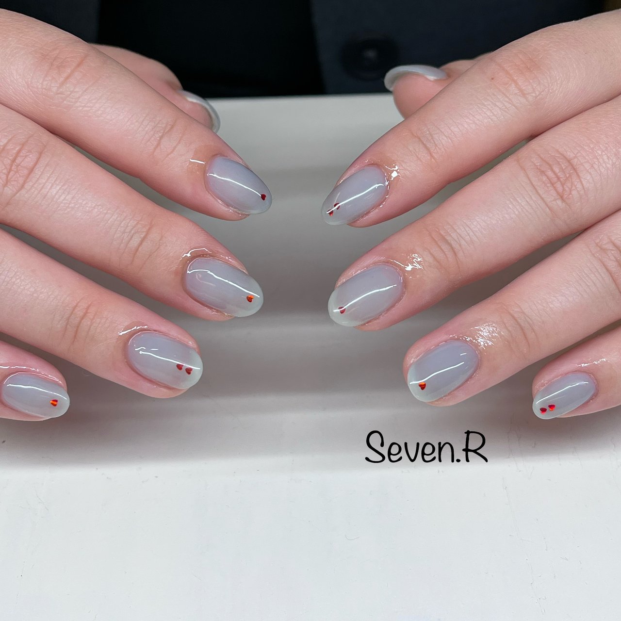 手が綺麗に見えるネイル/春/オールシーズン/バレンタイン/ハンド