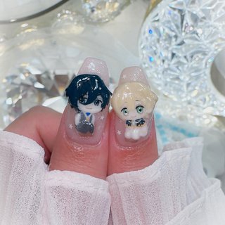 3Dネイルパーツのネイルデザイン｜ネイルブック