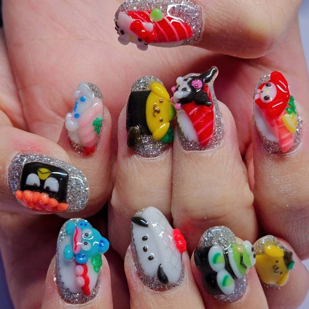 ライブ/デート/女子会/推し活/ハンド - hyLovesNAILのネイルデザイン