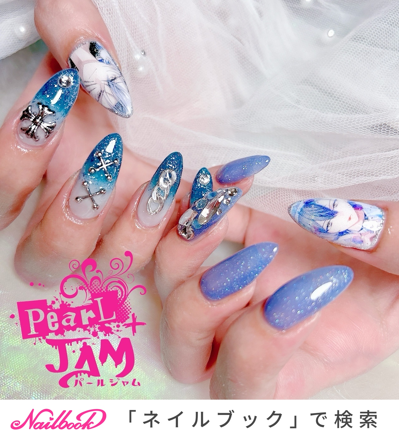 ハンド - Pearl＋Jamのネイルデザイン[No.9843524]｜ネイルブック
