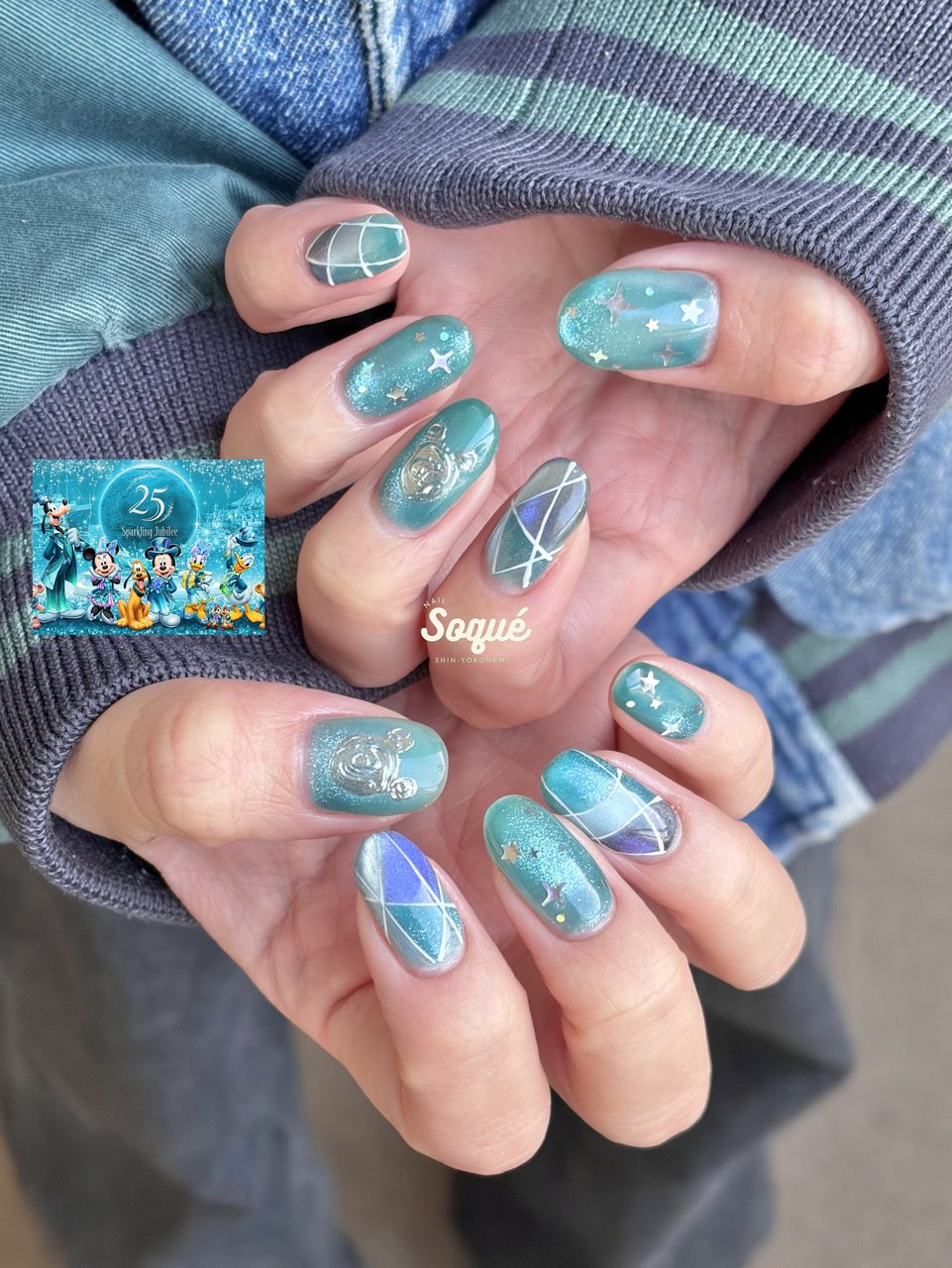 冬/リゾート/ライブ/推し活/ハンド - aya.【Soqué nail 新横浜】の