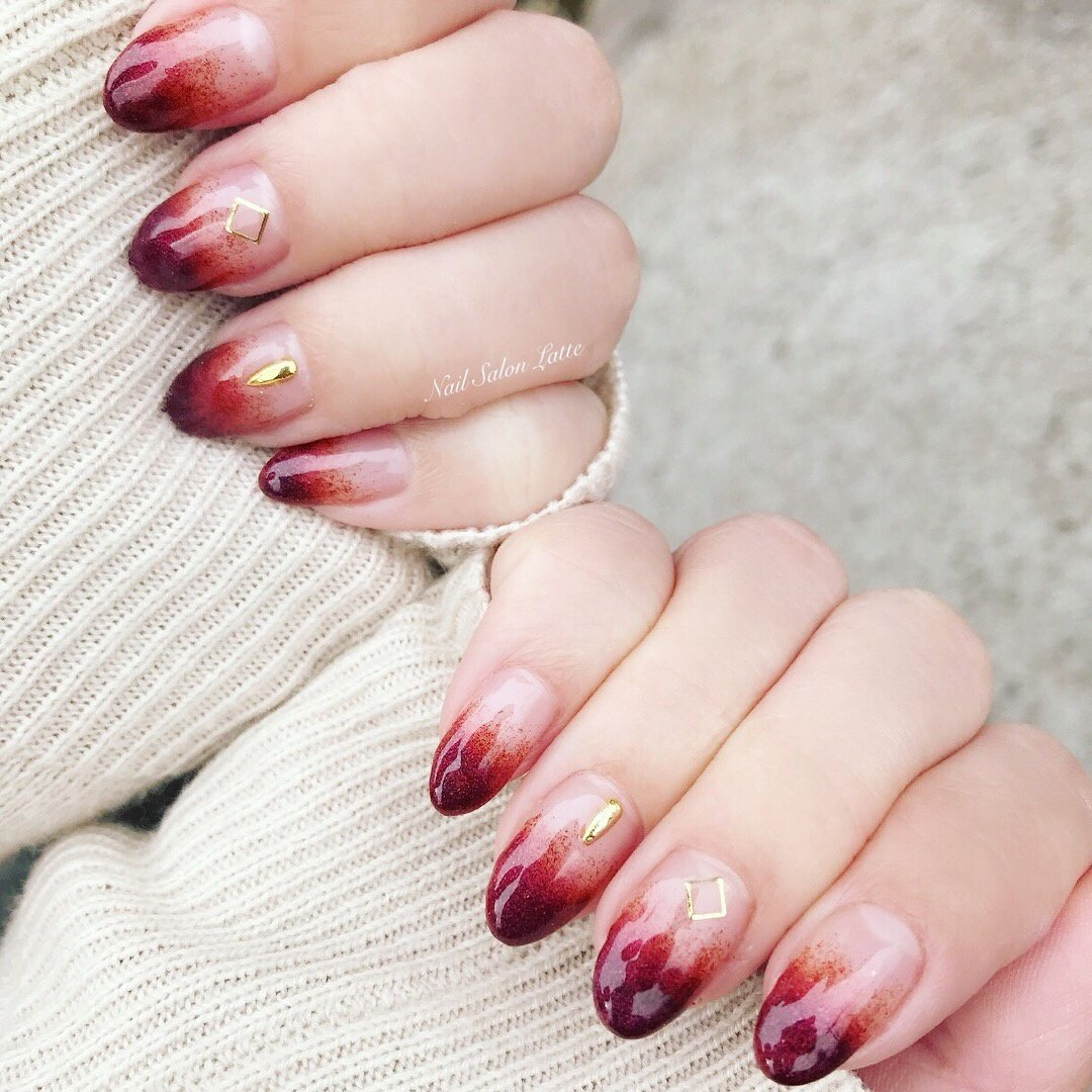 オールシーズン バレンタイン デート 女子会 ハンド Nail Latteのネイルデザイン No ネイルブック