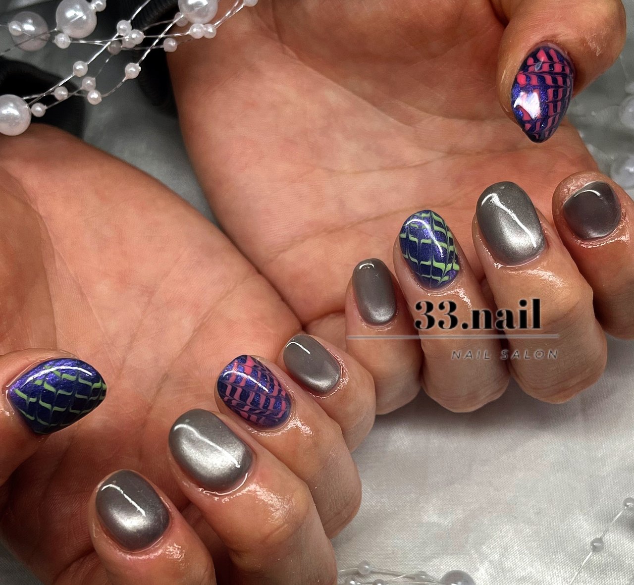 手が綺麗に見えるネイル/春/オールシーズン/卒業式/ハンド - あま市