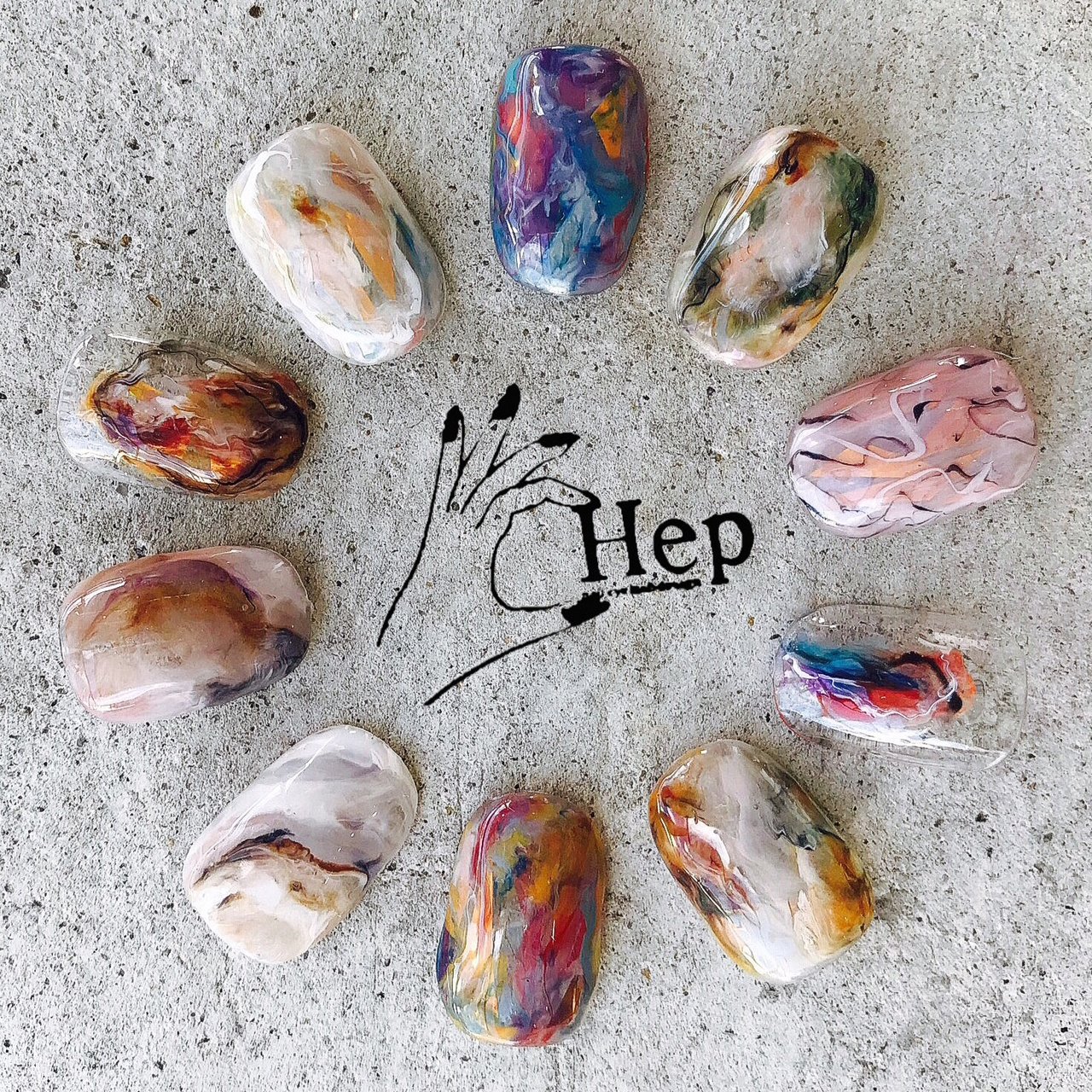ジェル ネイルチップ Hepnailのネイルデザイン No 2824385 ネイルブック