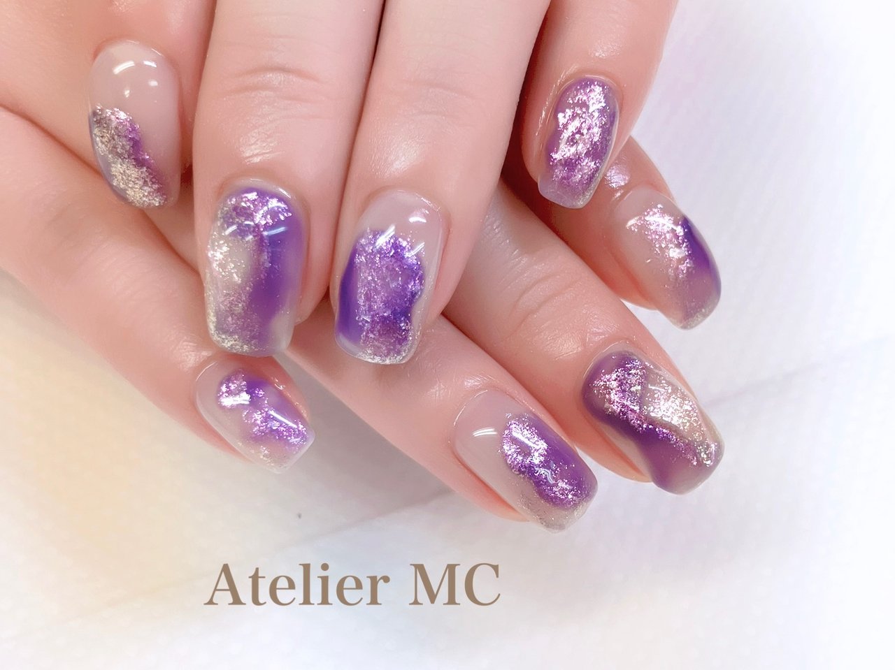 Atelier MC【新富町・築地・東銀座・八丁堀】のネイルデザイン[No