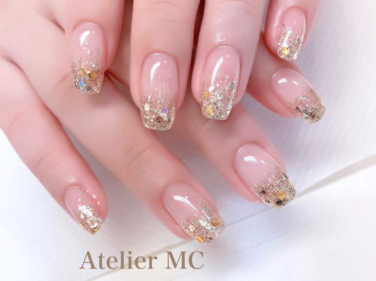 Atelier MC【新富町・築地・東銀座・八丁堀】のネイルデザイン[No