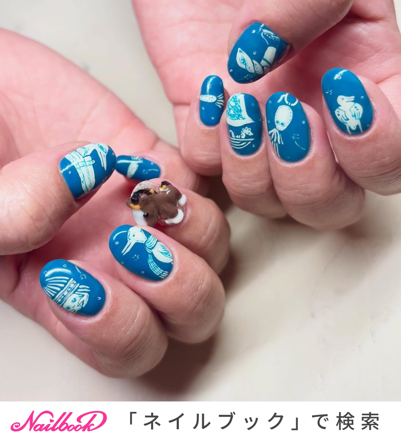 HERMESNAILのネイルデザイン｜ネイルブック