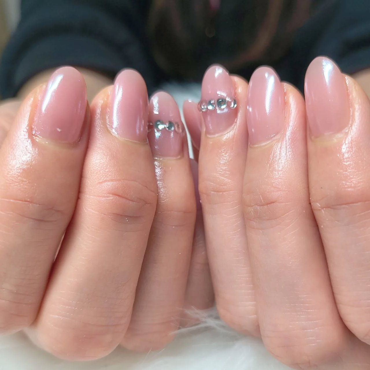 春/卒業式/入学式/ハンド/ワンカラー - WING 𓆩❤︎𓆪のネイルデザイン