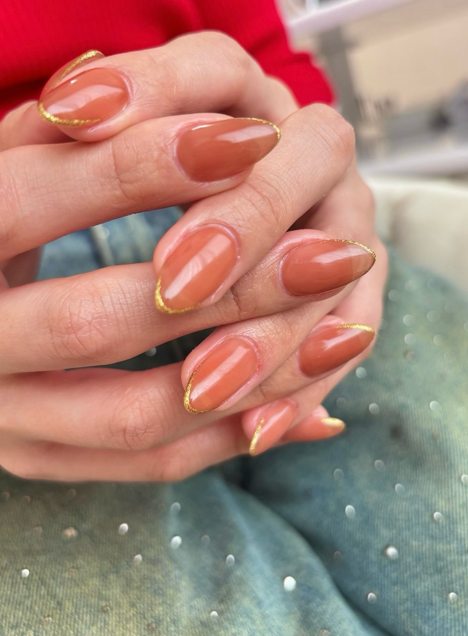 手が綺麗に見えるネイル/春/オールシーズン/オフィス/ハンド