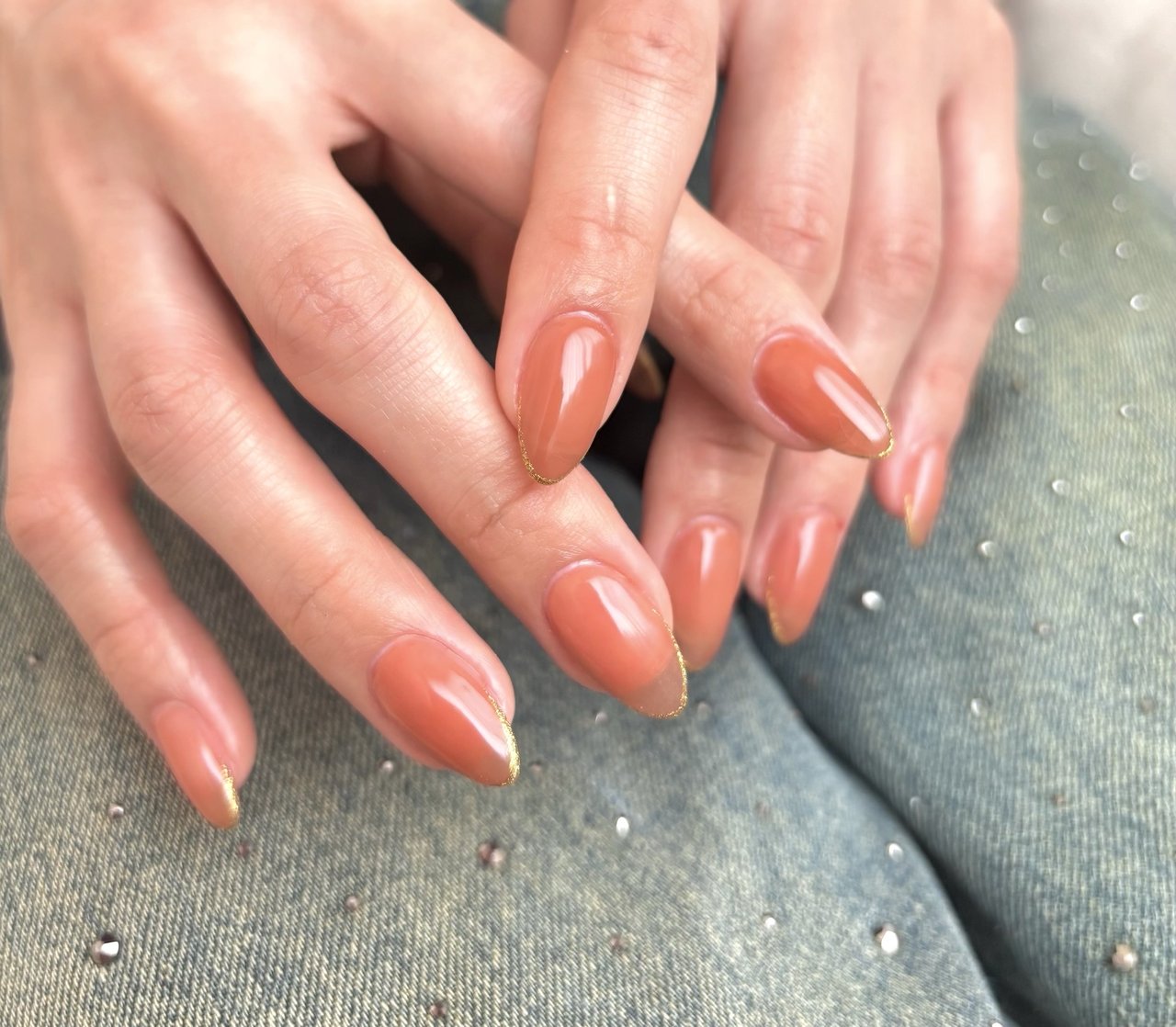 手が綺麗に見えるネイル/春/オールシーズン/オフィス/ハンド