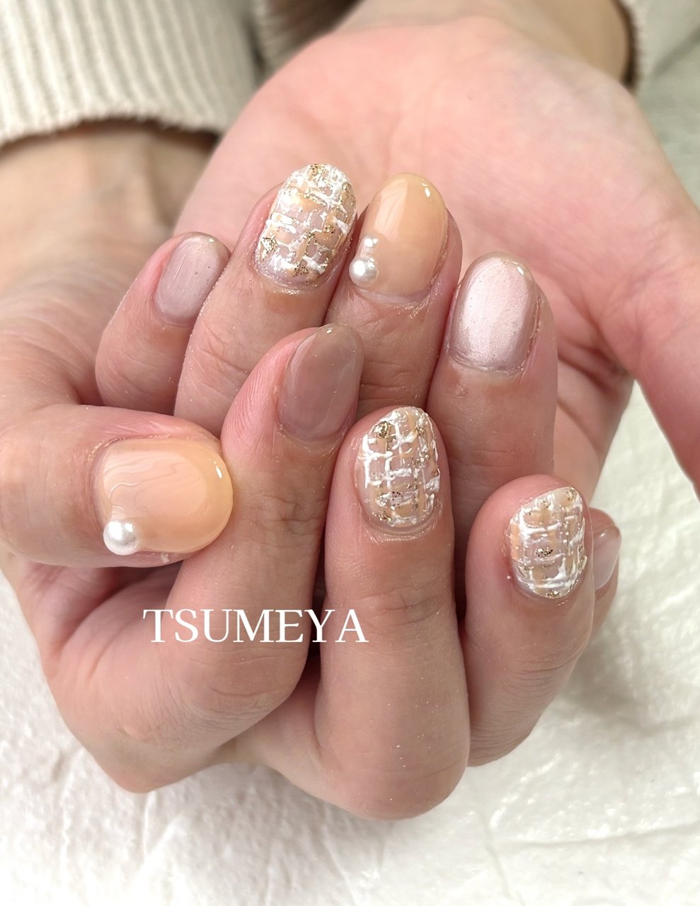 春/卒業式/入学式/イースター/ハンド - tsumeyaのネイルデザイン[No