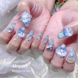 ハチワレネイルのネイルデザイン｜ネイルブック