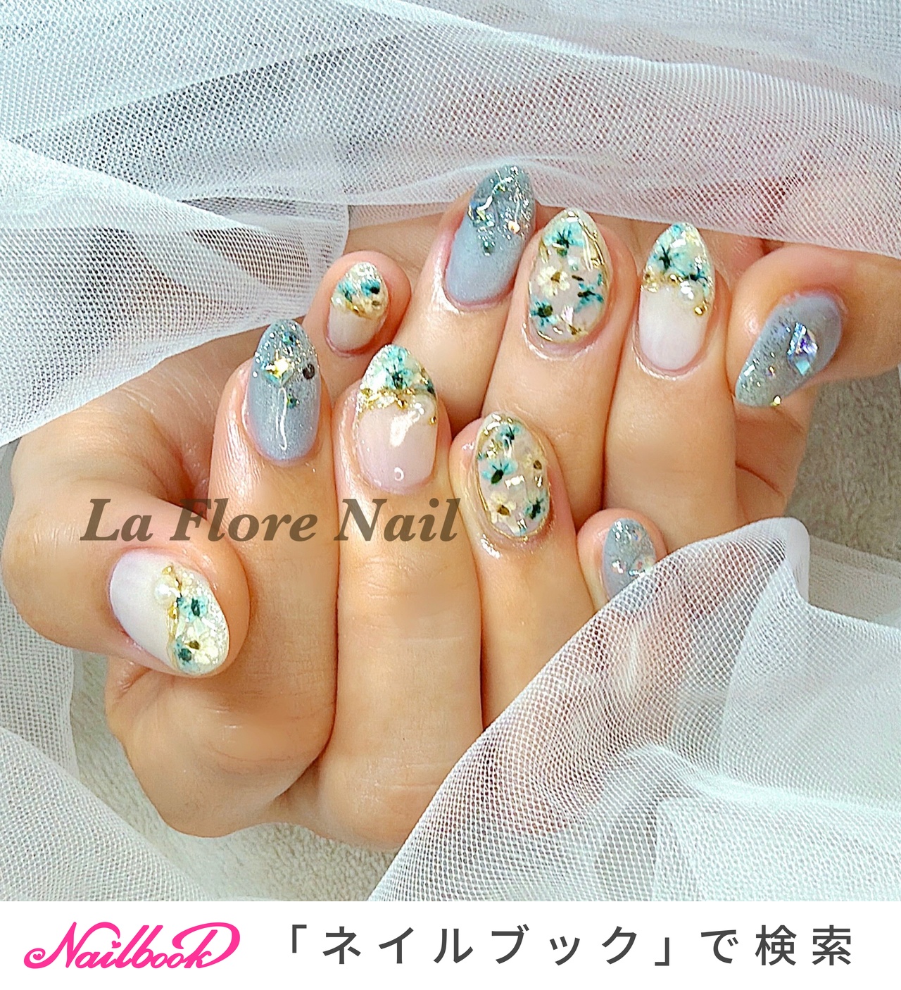 🌼LaFlore nail🌼のネイルデザイン[No.9849280]｜ネイルブック