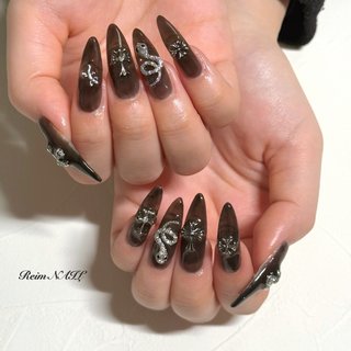 2026年】新着順｜#クロムハーツネイルのネイルデザイン｜ネイルブック