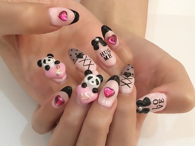 春 冬 オールシーズン バレンタイン ハンド Nailsgogo Shibuya Nailsalonのネイルデザイン No ネイルブック