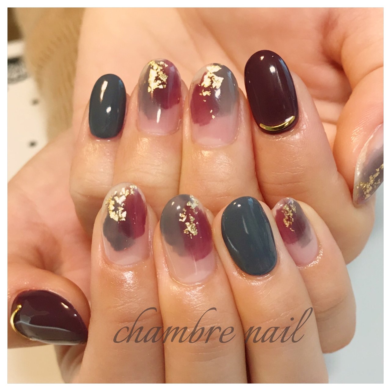 冬 バレンタイン デート 女子会 ハンド Chambre Nailのネイルデザイン No ネイルブック