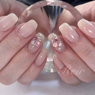 2026年】新着順｜デート/ワンカラー/#ホワイトのネイルデザイン