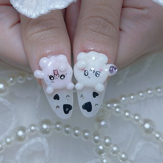 フリルネイルのネイルデザイン｜ネイルブック