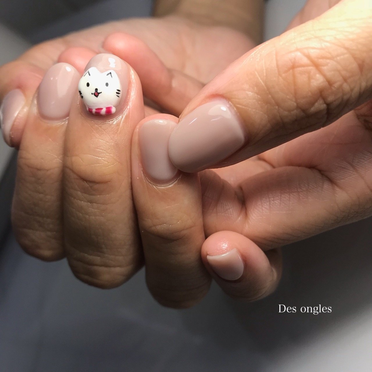 オールシーズン ライブ ハンド シンプル ワンカラー Des Ongles1234のネイルデザイン No 230 ネイルブック