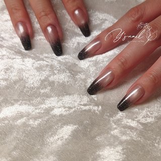 ニュアンス/ホワイト/オレンジ/ブルー - Y´s nailのネイルデザイン[No