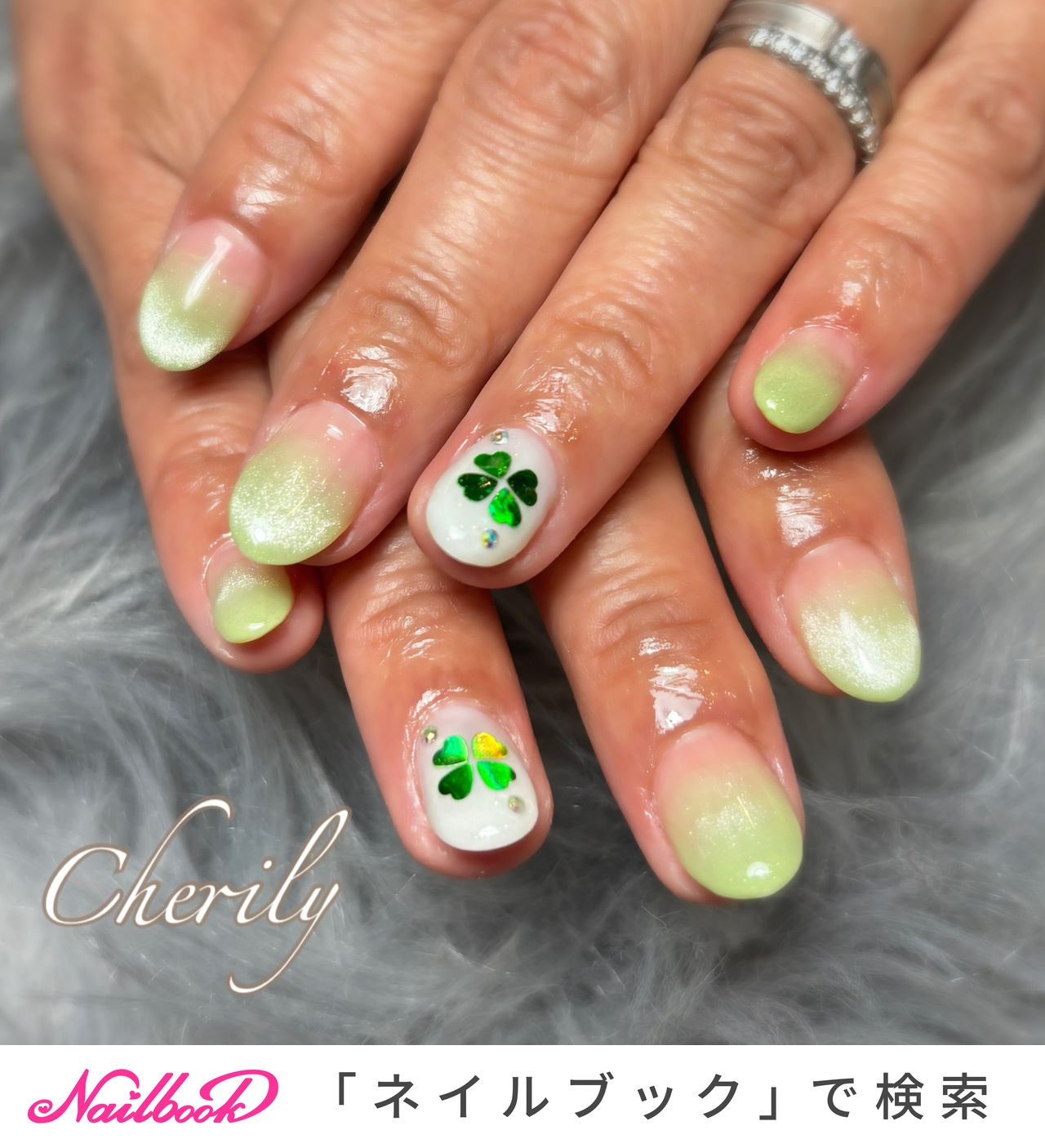 2026年】新着順｜#クローバーネイルのネイルデザイン(4ページ目