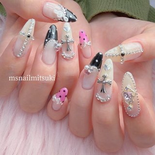 🩵みつき🩵｜M's Nail & eye ⭐️パーツ使い放題⭐️｜上溝のネイル