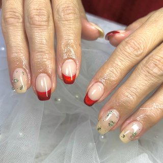 2026年】新着順｜フレンチ/ビジューのネイルデザイン｜ネイルブック