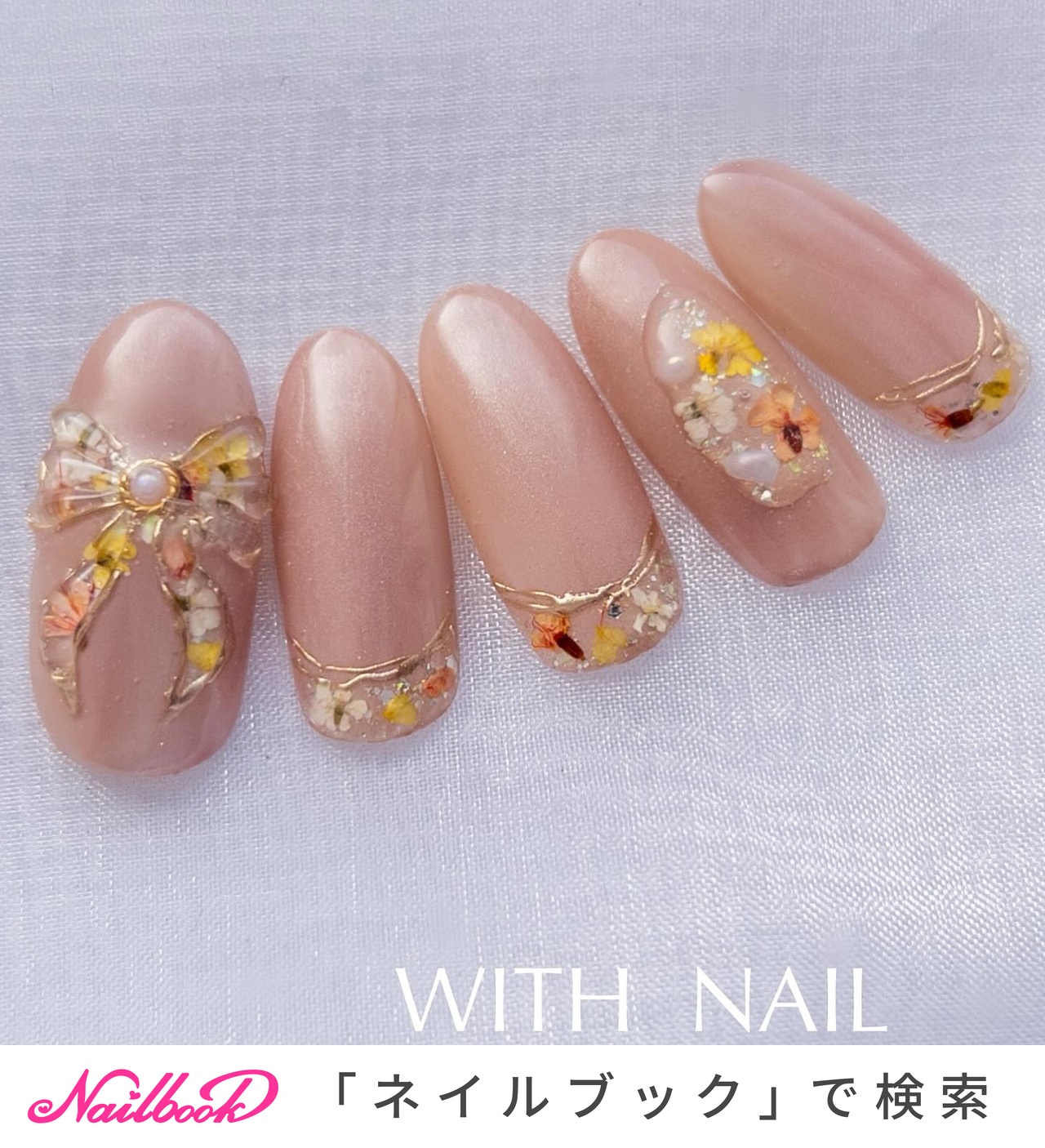手が綺麗に見えるネイル/春/オールシーズン/デート/ハンド - WITH NAIL