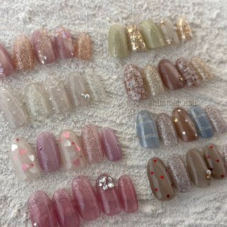 2026年】新着順｜チーク/ワンホンネイルのネイルデザイン｜ネイルブック