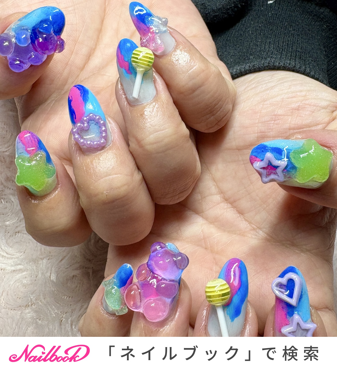 2026年】新着順｜#チュッパチャプスのネイルデザイン｜ネイルブック