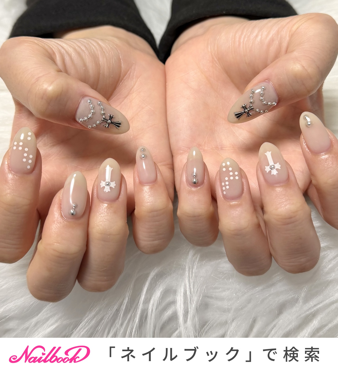 クロムハーツネイルのネイルデザイン(12ページ目)｜ネイルブック
